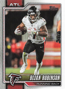 2026 Topps Flagship Football Bijan Robinson #12