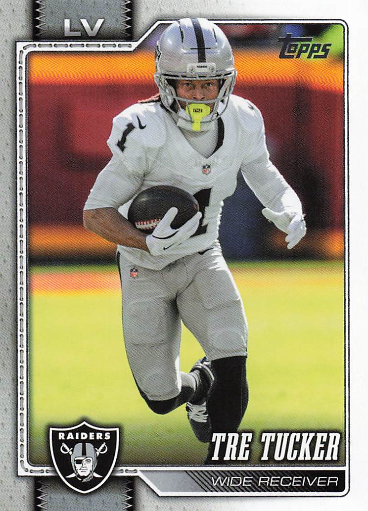 2026 Topps Flagship Football Tre Tucker #236