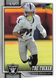 2026 Topps Flagship Football Tre Tucker #236