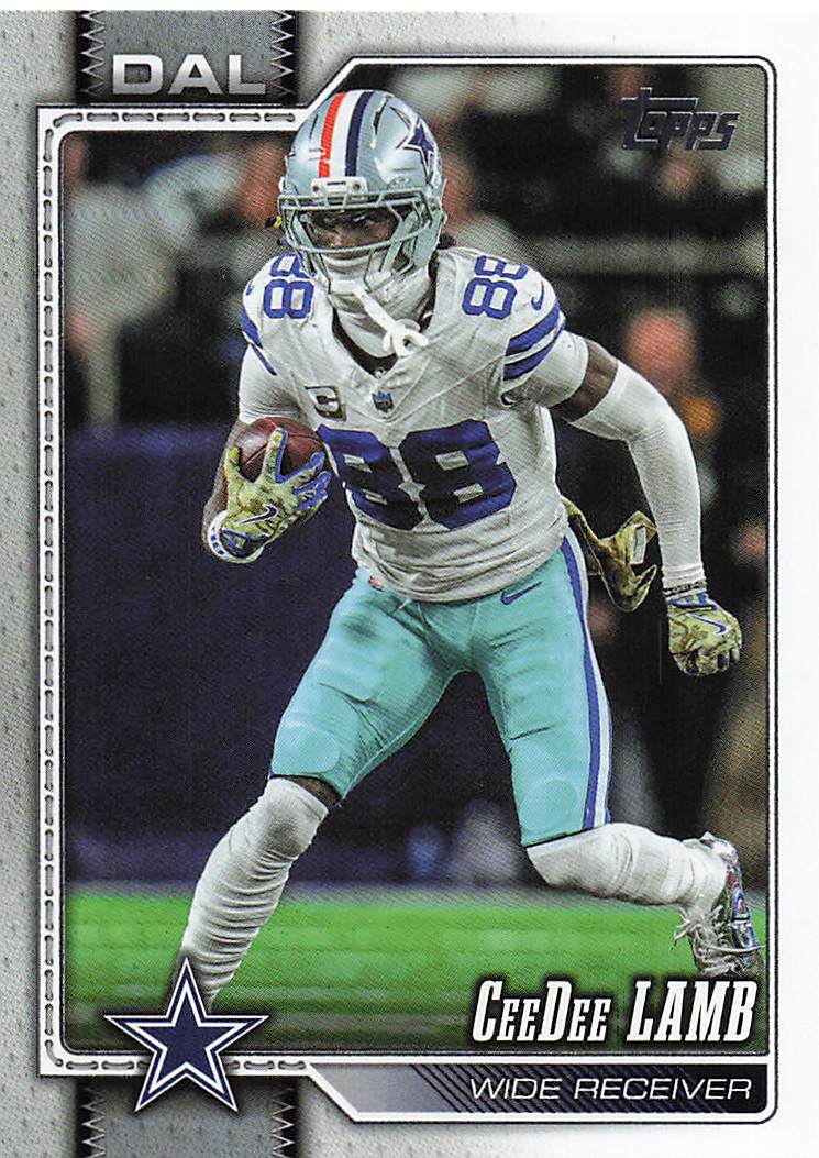 2026 Topps Flagship Football CeeDee Lamb #54