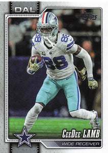 2026 Topps Flagship Football CeeDee Lamb #54