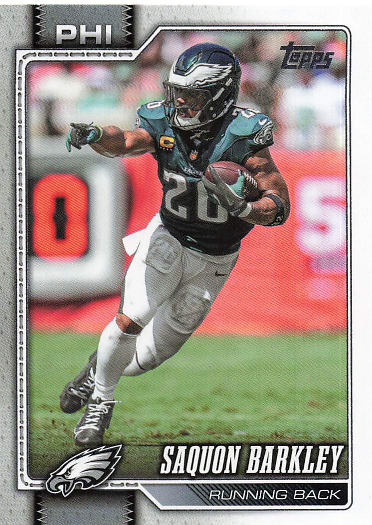 2026 Topps Flagship Football Saquon Barkley #164