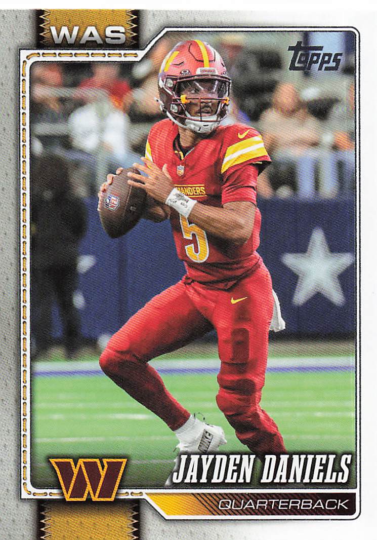 2026 Topps Flagship Football Jayden Daniels #196