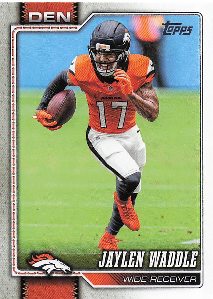 2026 Topps Flagship Football Jaylen Waddle #125