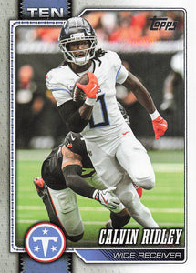 2026 Topps Flagship Football Calvin Ridley #195