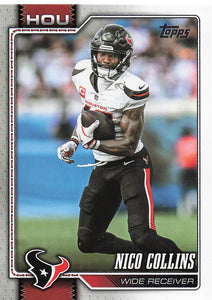 2026 Topps Flagship Football Nico Collins #83