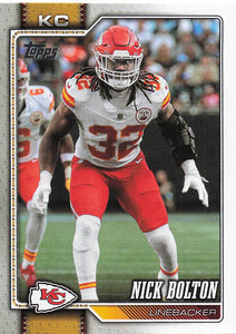 2026 Topps Flagship Football Nick Bolton #99
