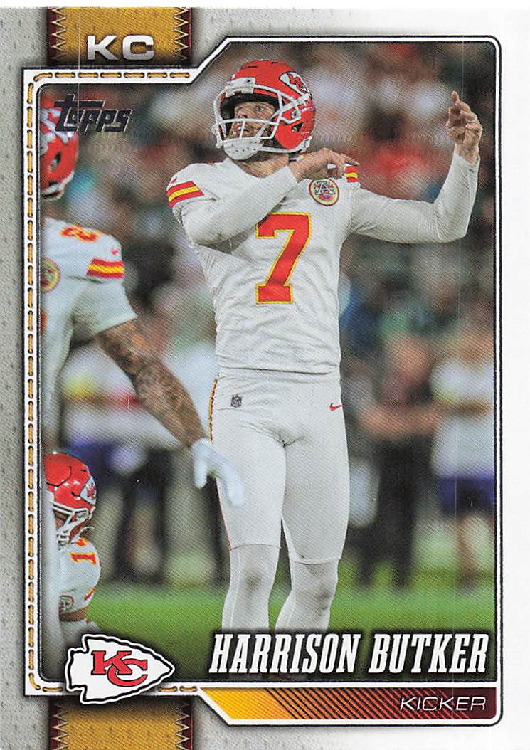 2026 Topps Flagship Football Harrison Butker #98