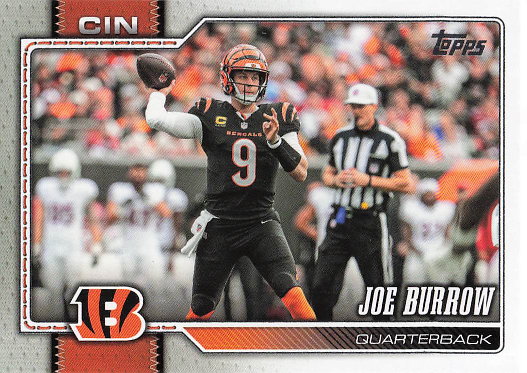 2026 Topps Flagship Football Joe Burrow #40