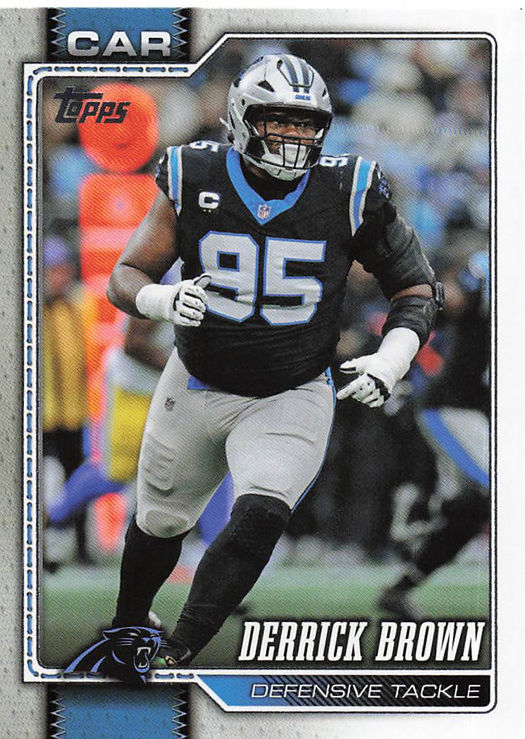 2026 Topps Flagship Football Derrick Brown #227