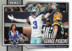 2026 Topps Flagship Football George Pickens #57