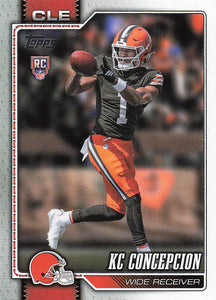 2026 Topps Flagship Football KC Concepcion #323 RC