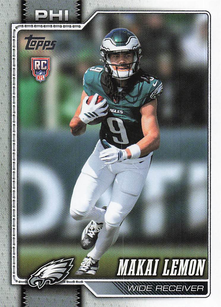 2026 Topps Flagship Football Makai Lemon #319 RC