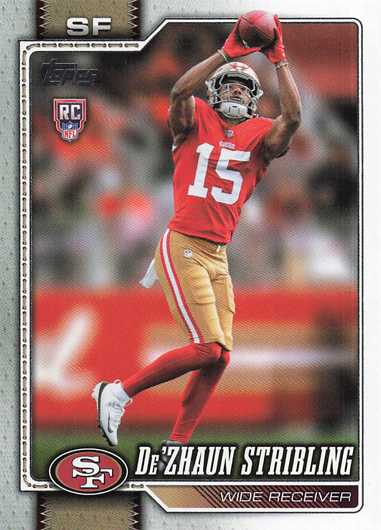 2026 Topps Flagship Football De’Zhaun Stribling #336 RC