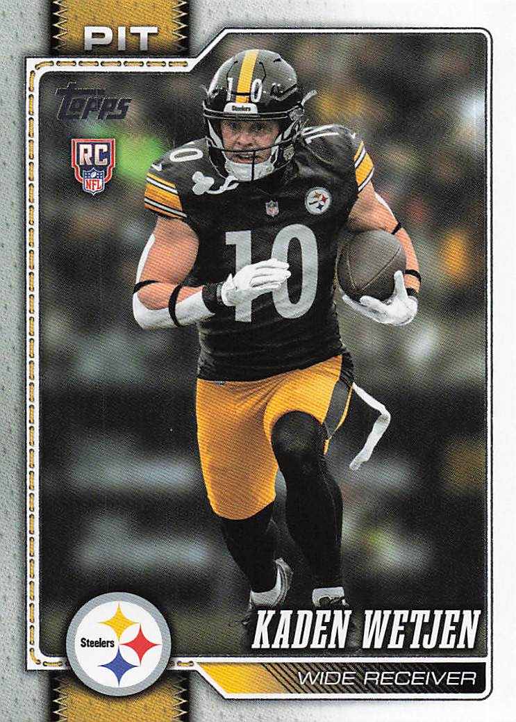 2026 Topps Flagship Football Kaden Wetjen #370 RC