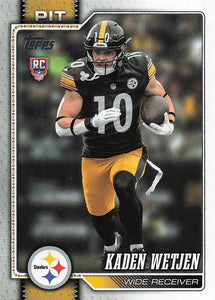 2026 Topps Flagship Football Kaden Wetjen #370 RC