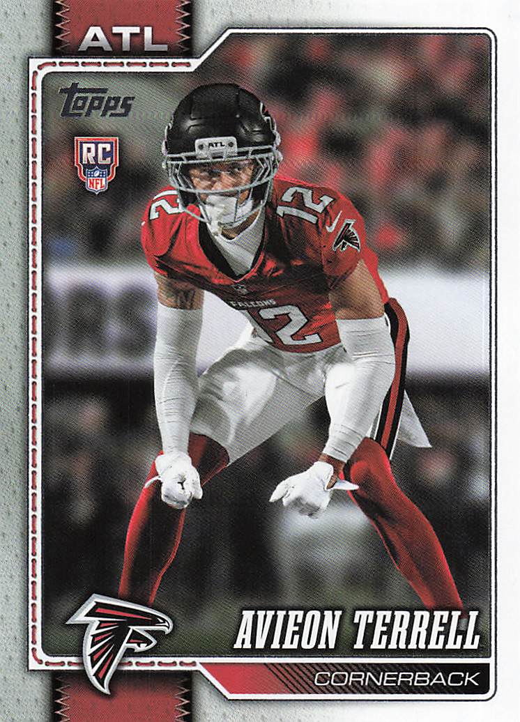 2026 Topps Flagship Football Avieon Terrell #379 RC
