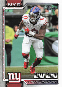 2026 Topps Flagship Football Brian Burns #154