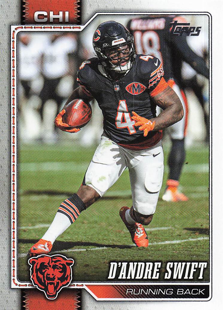 2026 Topps Flagship Football D’Andre Swift #37