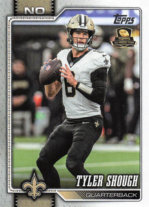 2026 Topps Flagship Football Tyler Shough #145