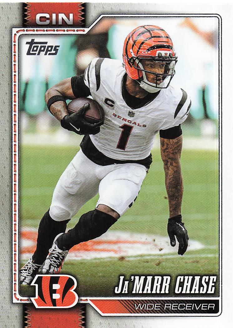 2026 Topps Flagship Football Ja’Marr Chase #43