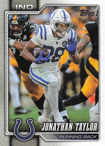 2026 Topps Flagship Football Jonathan Taylor #86