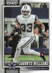 2026 Topps Flagship Football Javonte Williams #51