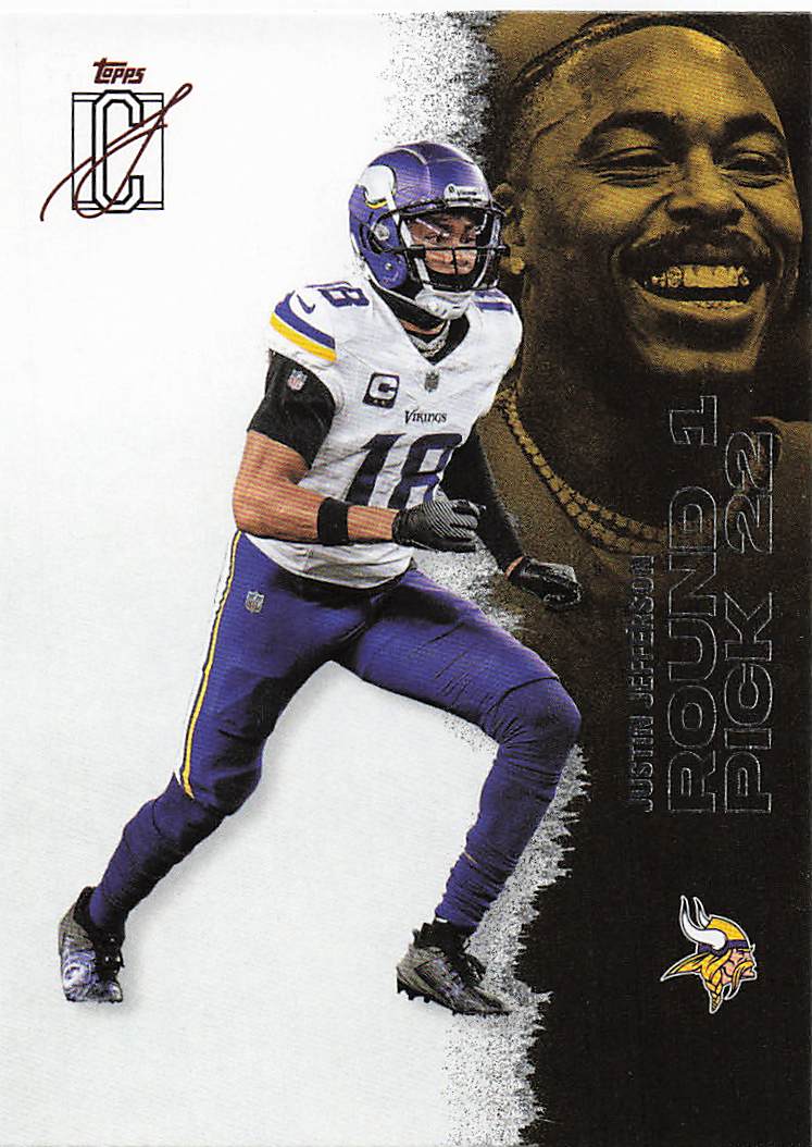 2025 Topps Signature Class Football Justin Jefferson #36