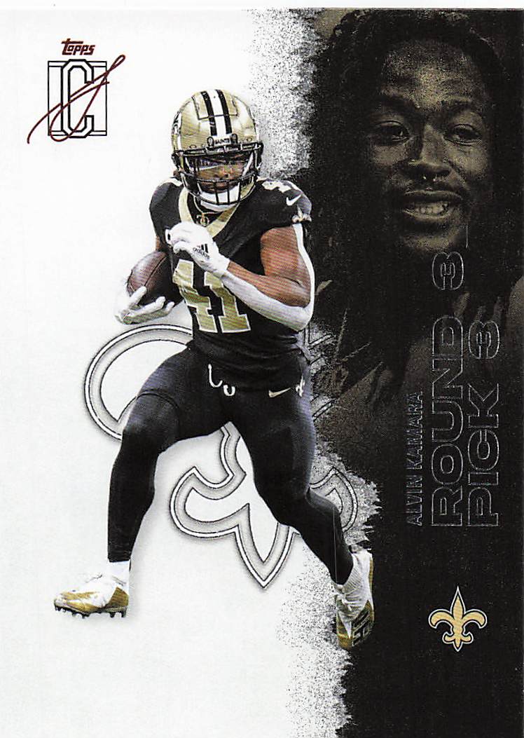 2025 Topps Signature Class Football Alvin Kamara #90