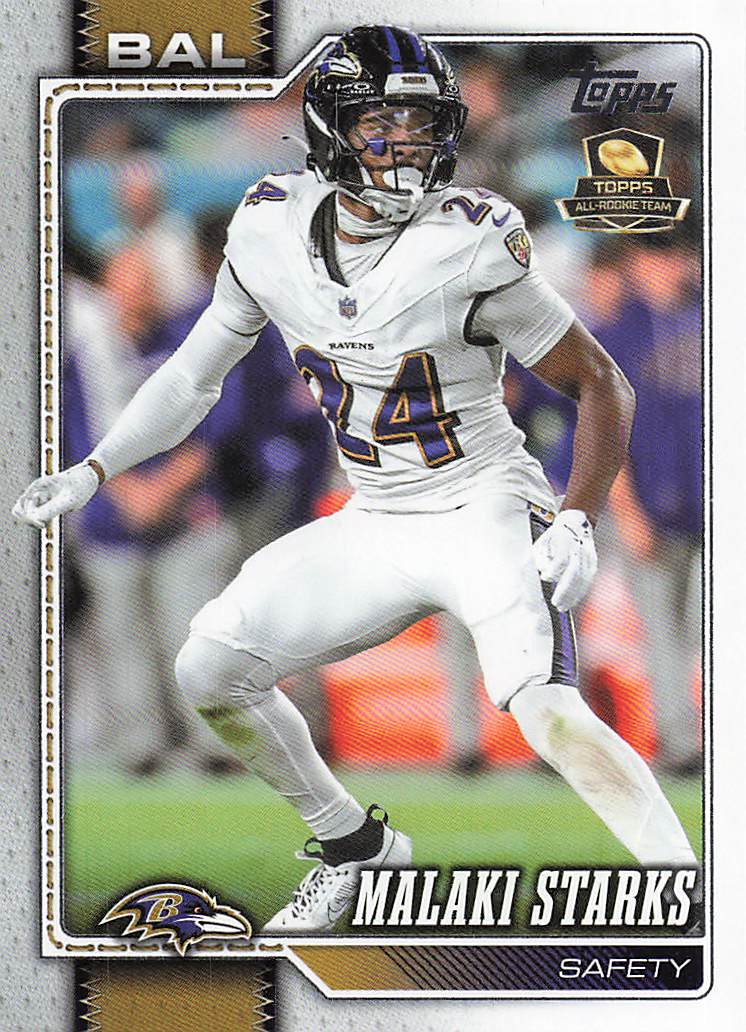 2026 Topps Flagship Football Malaki Starks #207