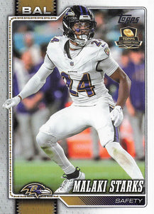 2026 Topps Flagship Football Malaki Starks #207