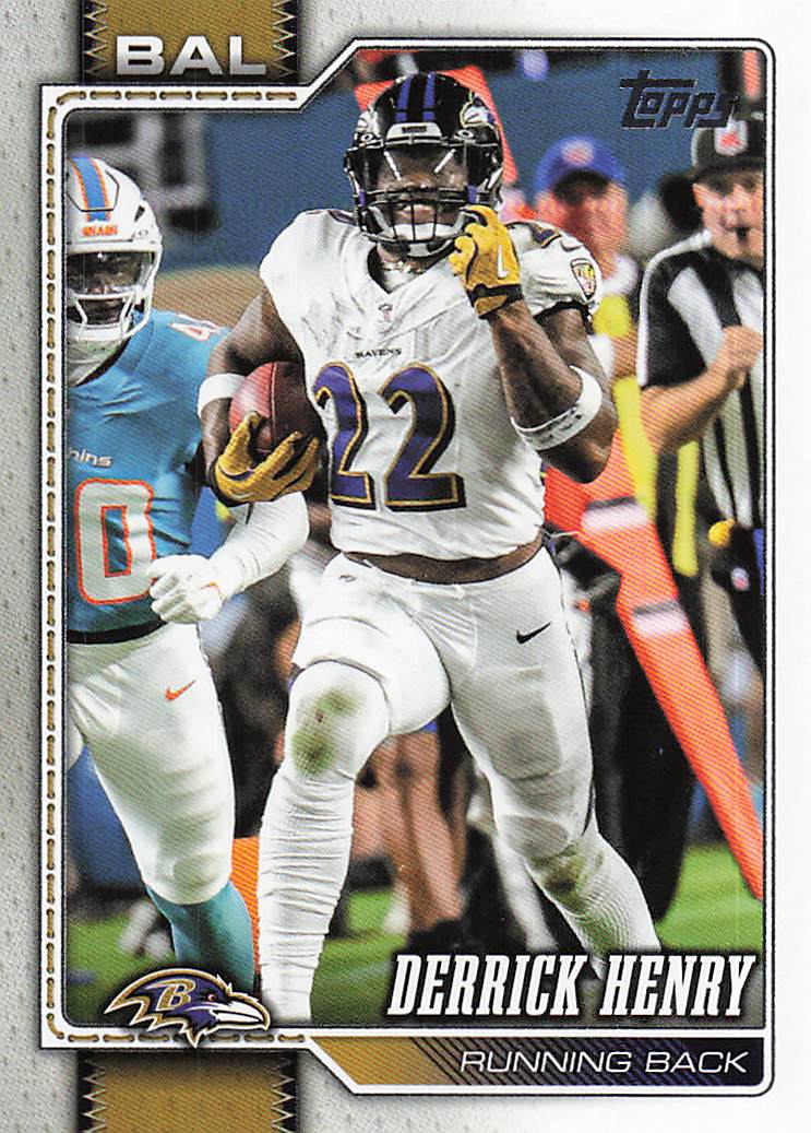 2026 Topps Flagship Football Derrick Henry #16