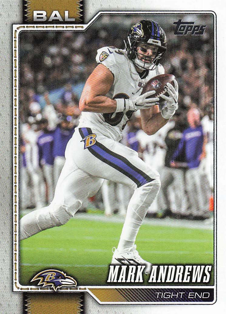 2026 Topps Flagship Football Mark Andrews #15
