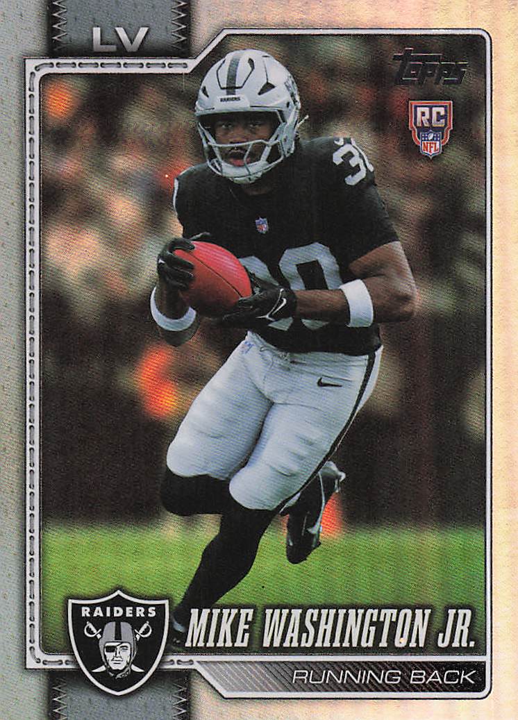 2026 Topps Flagship Football Mike Washington Jr. #311 RC