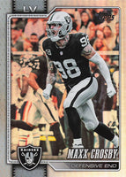 2026 Topps Flagship Football Rainbow Foil Maxx Crosby #122