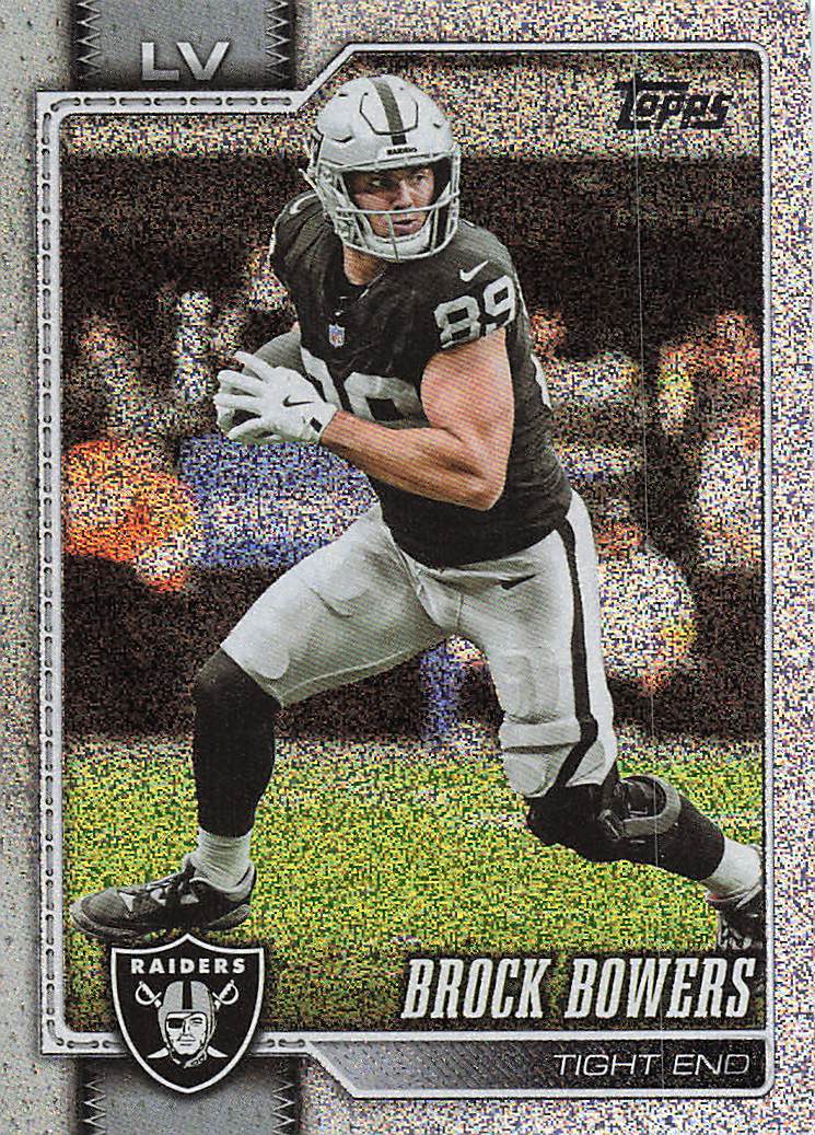 2026 Topps Flagship Football Sandglitter Brock Bowers #119