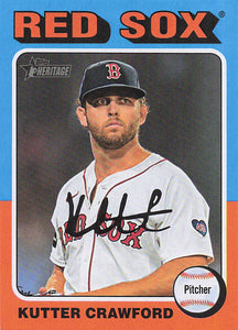 2024 Topps Heritage Baseball Kutter Crawford #631
