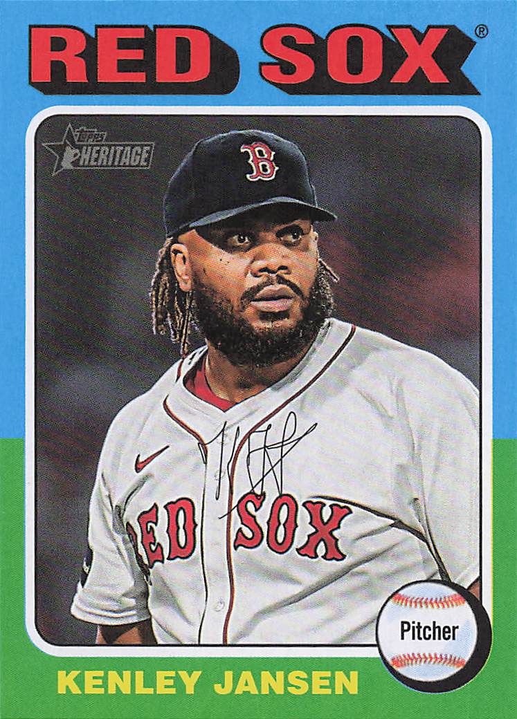 2024 Topps Heritage Baseball Kenley Jansen #566