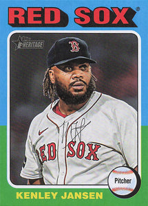 2024 Topps Heritage Baseball Kenley Jansen #566