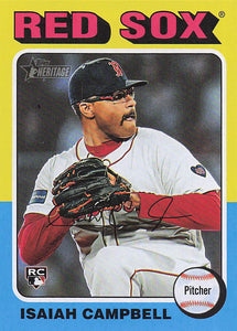 2024 Topps Heritage Baseball Isaiah Campbell #645 RC