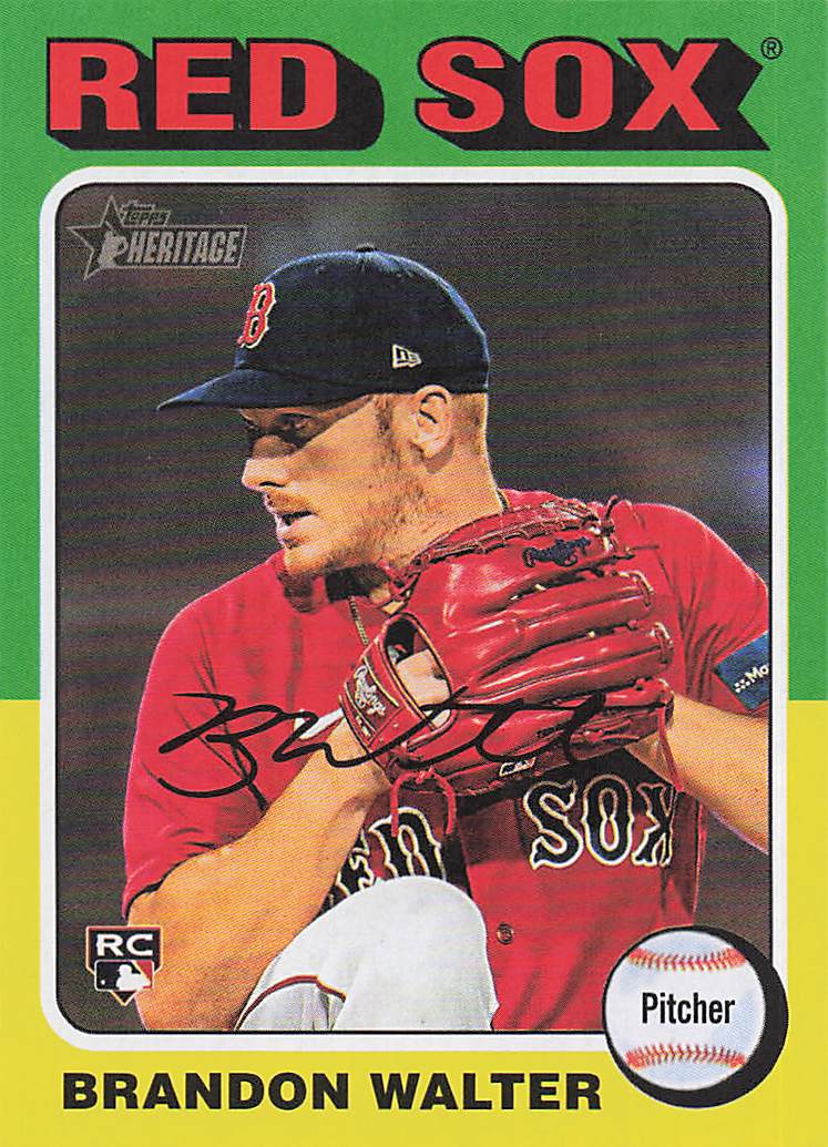 2024 Topps Heritage Baseball Chrome Brandon Walter #679 RC