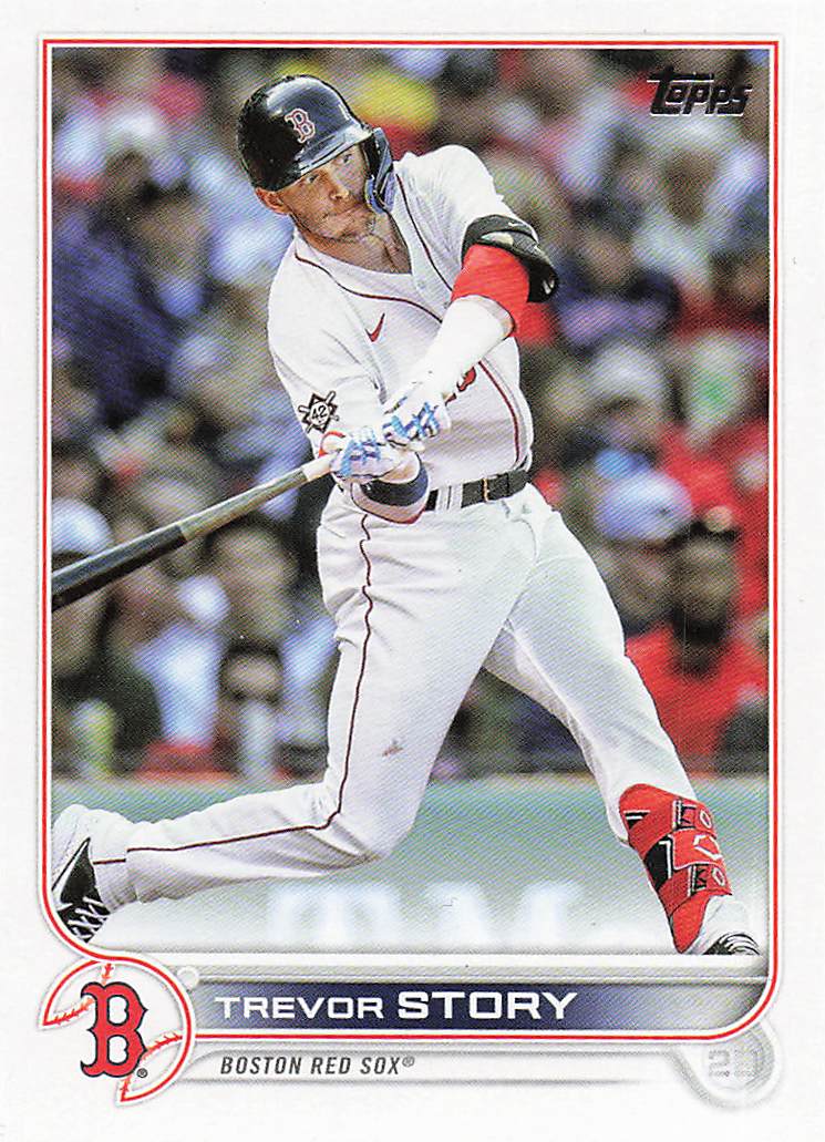 2022 Topps Update Baseball Trevor Story #US22