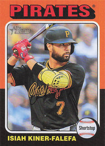 2024 Topps Heritage Baseball Isiah Kiner-Falefa #582