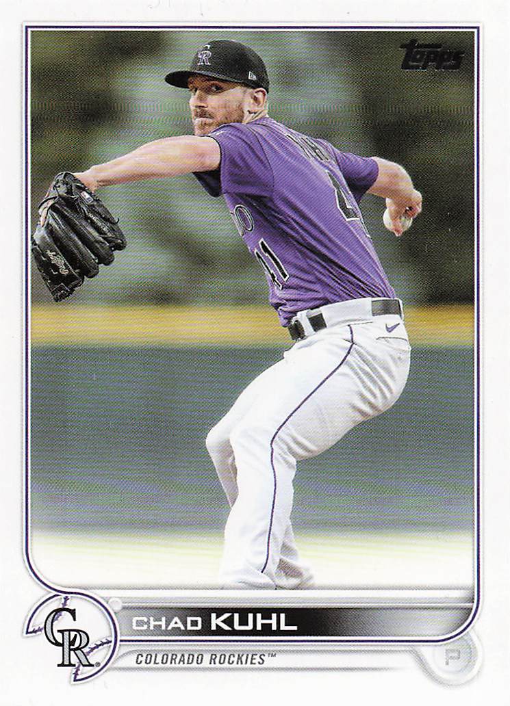 2022 Topps Update Baseball Chad Kuhl #US71