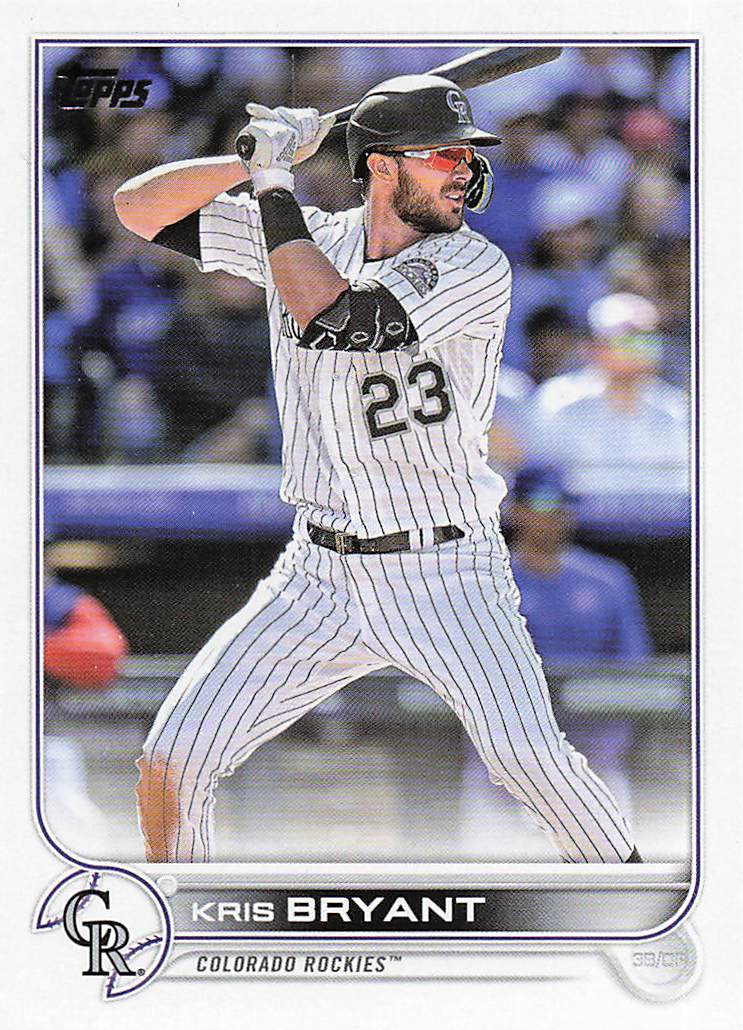 2022 Topps Update Baseball Kris Bryant #US301