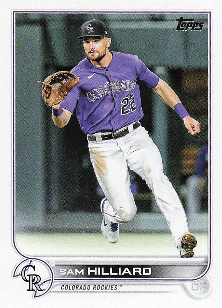 2022 Topps Update Baseball Sam Hilliard #US206