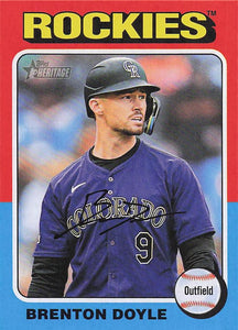 2024 Topps Heritage Baseball Brenton Doyle #643