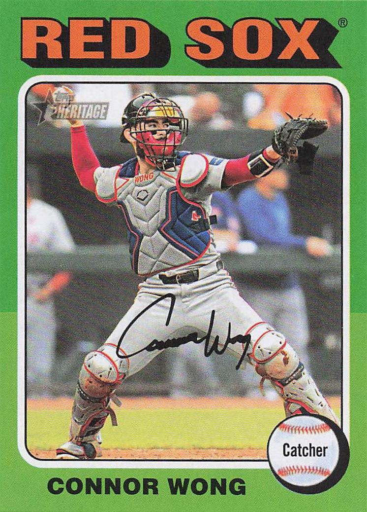 2024 Topps Heritage Baseball Connor Wong #658