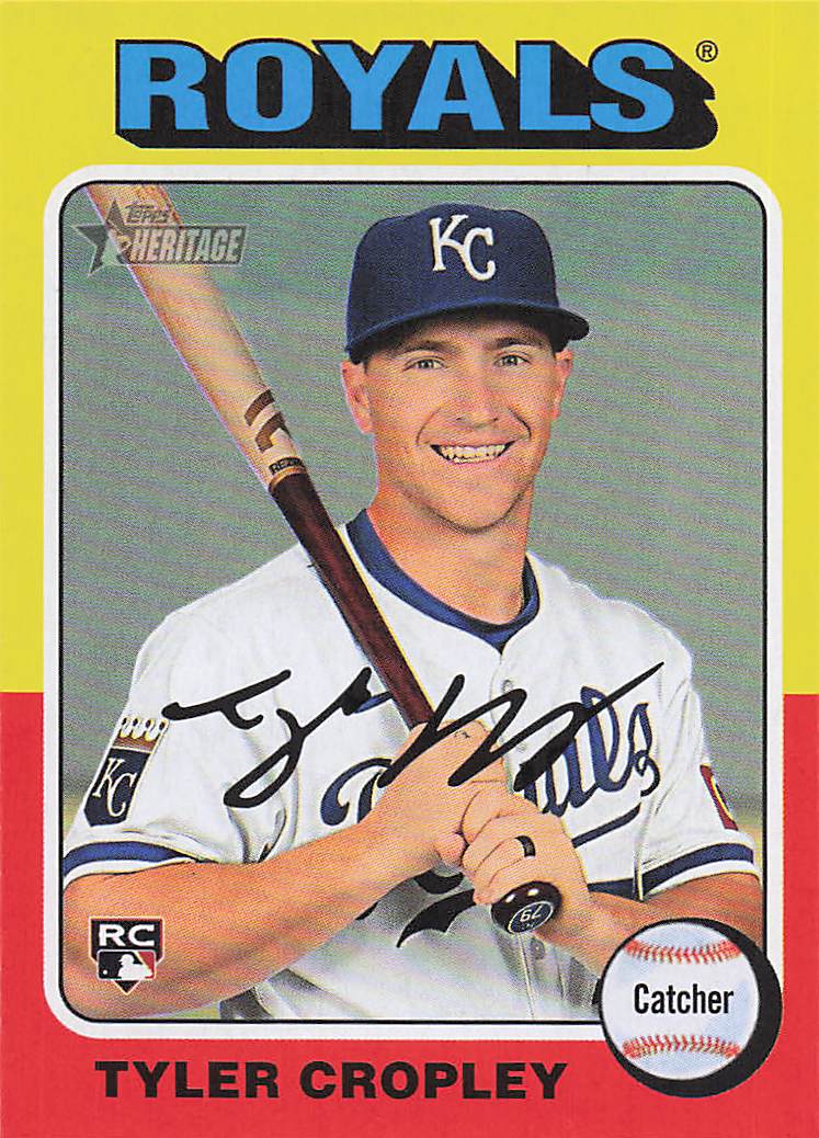 2024 Topps Heritage Baseball Tyler Cropley #630 RC