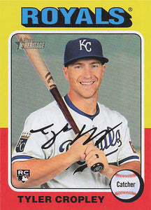 2024 Topps Heritage Baseball Tyler Cropley #630 RC